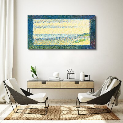 Obraz Canvas Fale kolorów w letnim świetle