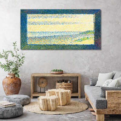 Obraz Canvas Fale kolorów w letnim świetle