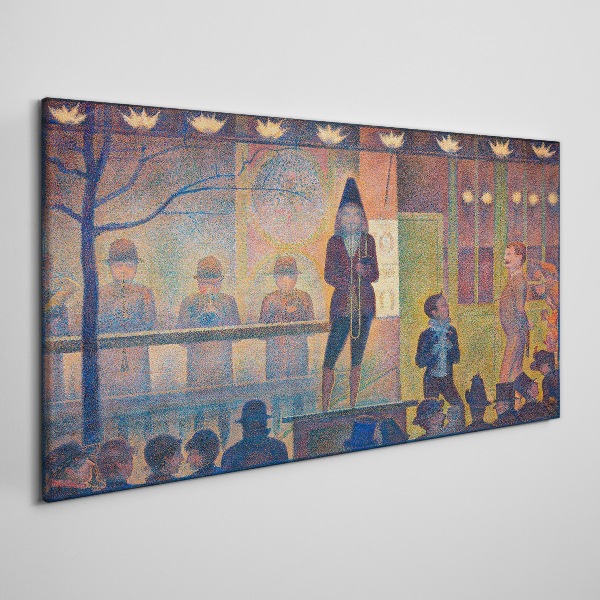 Obraz Canvas Circus Sideshow Seurat