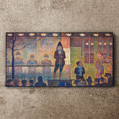 Obraz Canvas Circus Sideshow Seurat