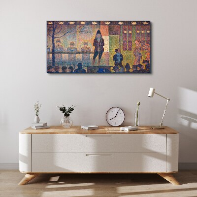 Obraz Canvas Circus Sideshow Seurat