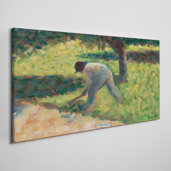 Obraz na Płótnie Chłop z Hoe Seurat