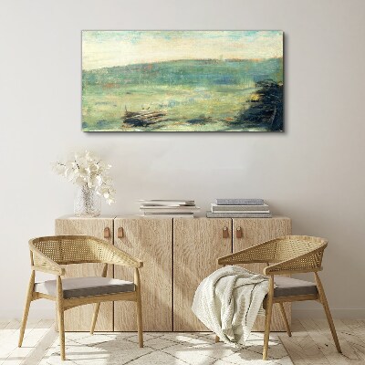 Obraz Canvas Spokojny pejzaż w pastelowych tonach