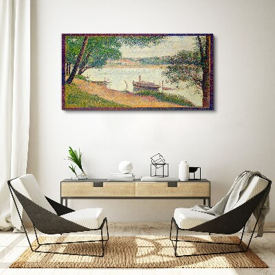 Obraz Canvas Spokojny pejzaż nad rzeką