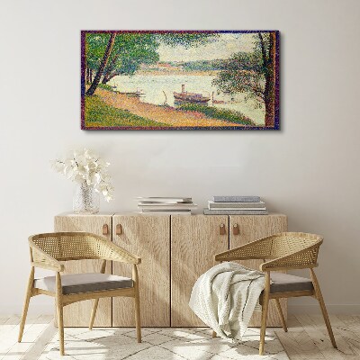Obraz Canvas Spokojny pejzaż nad rzeką