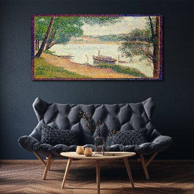 Obraz Canvas Spokojny pejzaż nad rzeką