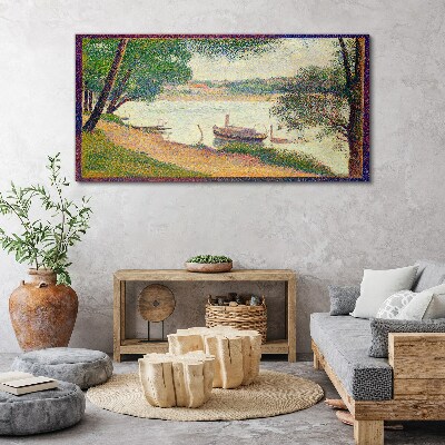 Obraz Canvas Spokojny pejzaż nad rzeką