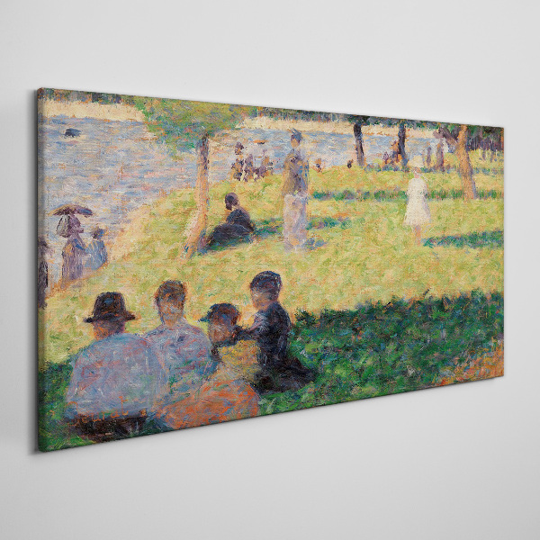 Obraz Canvas Letnie popołudnie nad rzeką