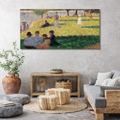 Obraz Canvas Letnie popołudnie nad rzeką