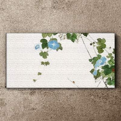 Obraz Canvas Kwiatowy motyw w delikatnych odcieniach