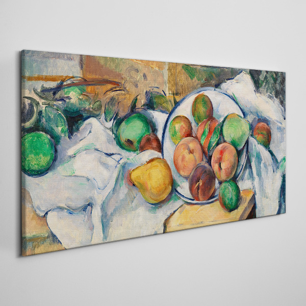 Obraz Canvas Owocowa kompozycja na białym tle