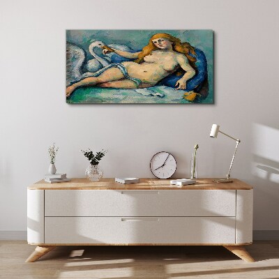 Obraz na Płótnie Leda i Swan Paul Cézanne