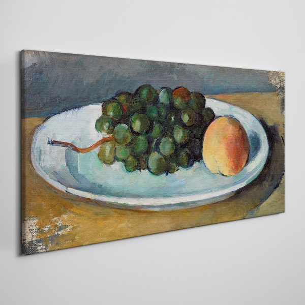 Obraz Canvas Owocowa kompozycja na talerzu