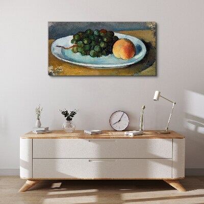 Obraz Canvas Owocowa kompozycja na talerzu
