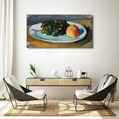Obraz Canvas Owocowa kompozycja na talerzu
