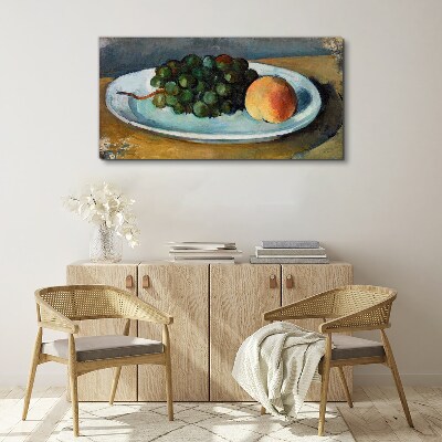 Obraz Canvas Owocowa kompozycja na talerzu