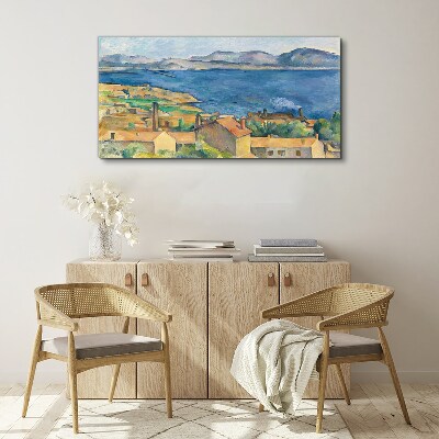 Obraz na Płótnie Bay of Marsylia Cézanne