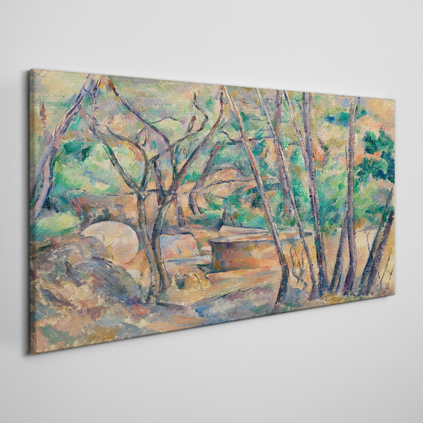 Obraz Canvas Pejzaż wśród drzew