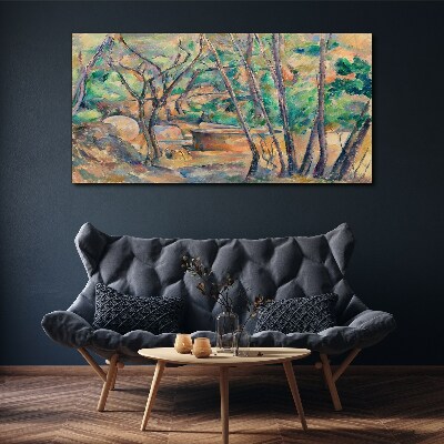 Obraz Canvas Abstrakcja Natura Drzewa