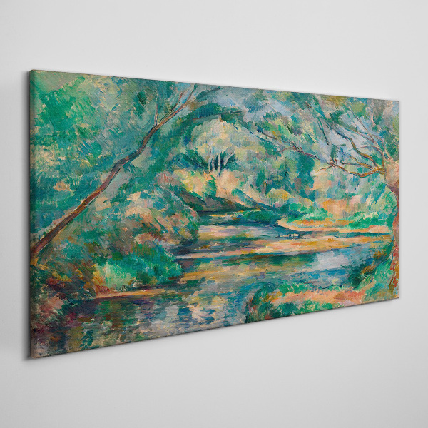 Obraz na Płótnie Brook Paul Cézanne