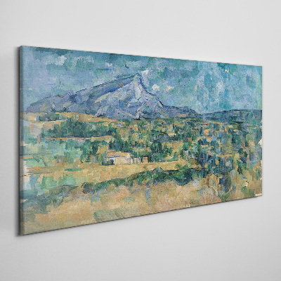 Obraz Canvas Mont Sainte Victoire Cézanne