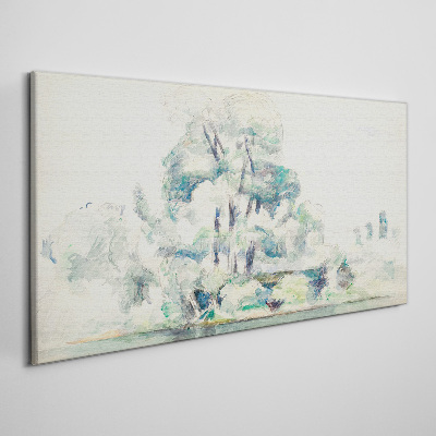 Obraz Canvas Spokojny pejzaż w pastelowych odcieniach