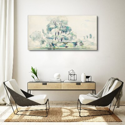 Obraz Canvas Spokojny pejzaż w pastelowych odcieniach