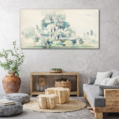 Obraz Canvas Spokojny pejzaż w pastelowych odcieniach