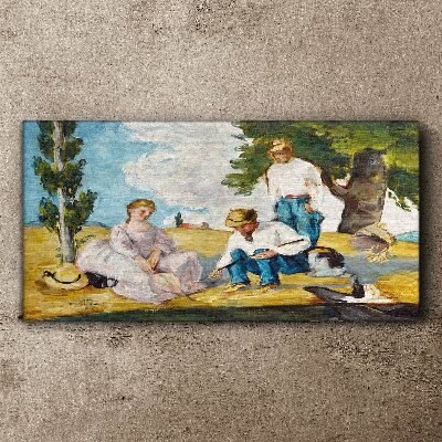 Obraz Canvas Letnie popołudnie na wsi