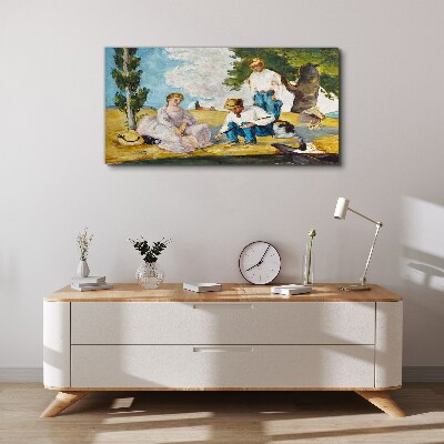 Obraz Canvas Letnie popołudnie na wsi
