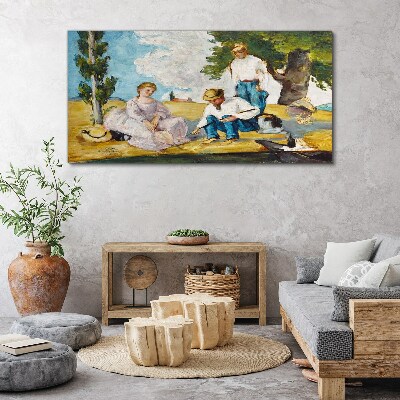 Obraz Canvas Letnie popołudnie na wsi