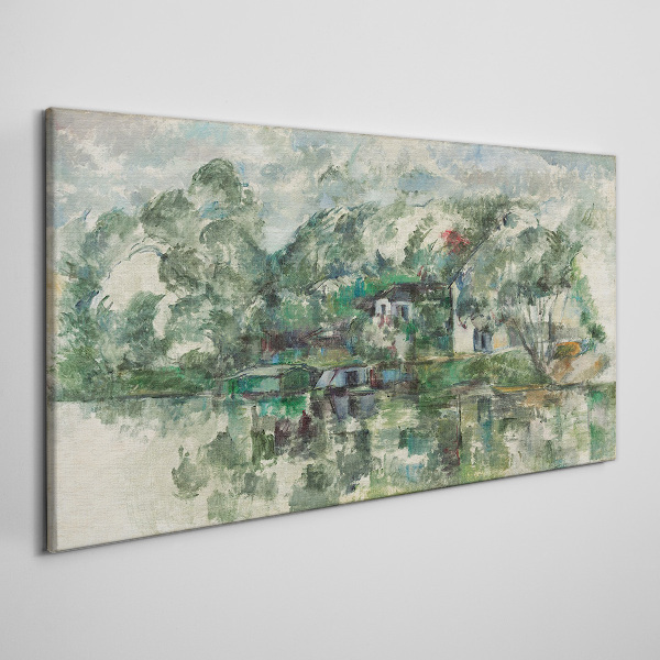 Obraz Canvas Spokojny pejzaż nad wodą