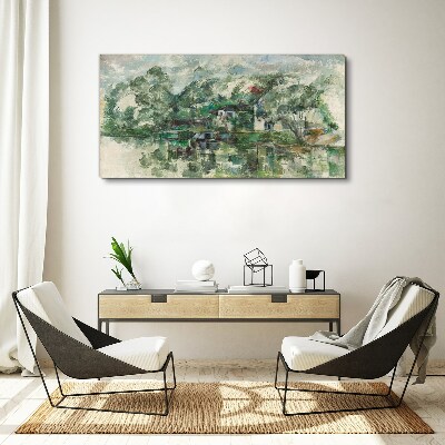 Obraz Canvas Spokojny pejzaż nad wodą