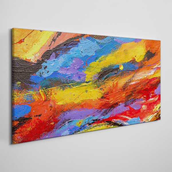 Obraz Canvas Dynamiczne kolory w ruchu