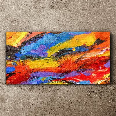 Obraz Canvas Dynamiczne kolory w ruchu