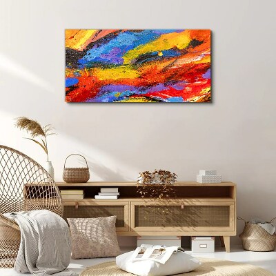 Obraz Canvas Dynamiczne kolory w ruchu