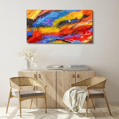 Obraz Canvas Dynamiczne kolory w ruchu