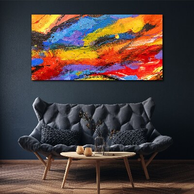 Obraz Canvas Dynamiczne kolory w ruchu