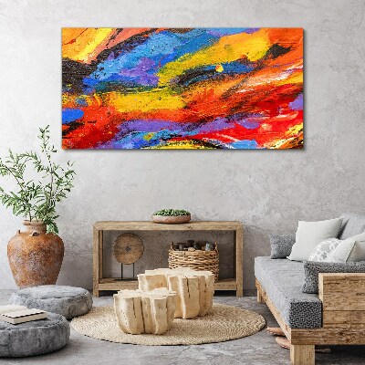Obraz Canvas Dynamiczne kolory w ruchu