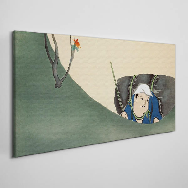 Obraz Canvas Zagubiony w zieleni