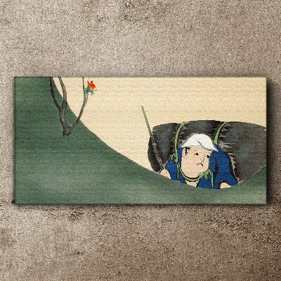 Obraz Canvas Zagubiony w zieleni