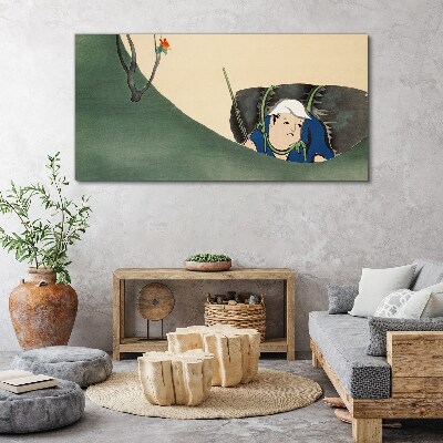 Obraz Canvas Zagubiony w zieleni
