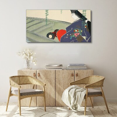 Obraz Canvas Spokój w ogrodzie