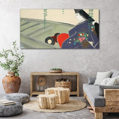 Obraz Canvas Spokój w ogrodzie