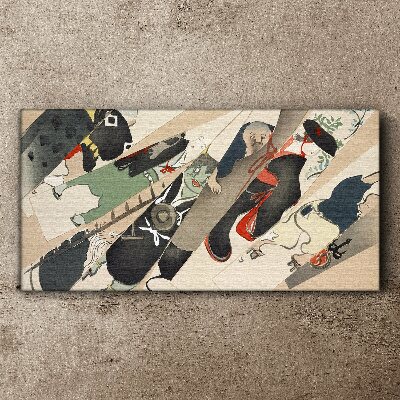 Obraz Canvas Tańczące zwierzęta w ruchu