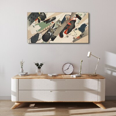 Obraz Canvas Tańczące zwierzęta w ruchu