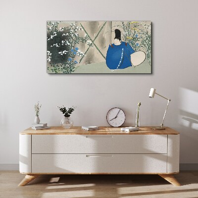 Obraz Canvas Spokój w ogrodzie