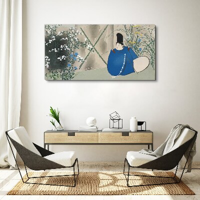 Obraz Canvas Spokój w ogrodzie