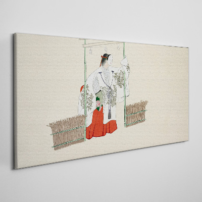 Obraz na Płótnie Azjatycki Tradycyjne Kimono