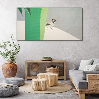 Obraz Canvas Skrzydlaty przyjaciel w zieleni